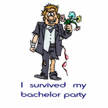I survived my bachelor party cut outs