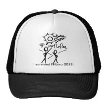 I SURVIVED NIBIRU 2012 TRUCKER HAT
