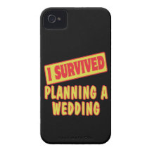 I SURVIVED PLANNING A WEDDING Case-Mate iPhone 4 CASE