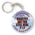"I survived...rapture" keychains