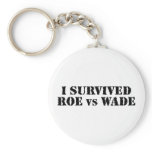 I survived Roe vs Wade Key Chains