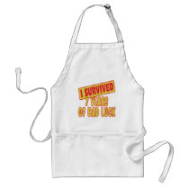 I SURVIVED SEVEN YEARS OF BAD LUCK APRON