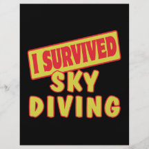 I SURVIVED SKYDIVING FLYER