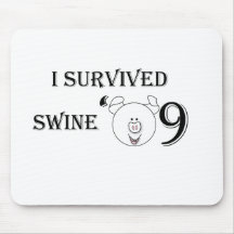 I Survived Swine '09 Mouse Pads
