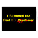I Survived The Bird Flu Pandemic Hoax cards