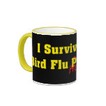 I Survived The Bird Flu Pandemic Hoax mugs