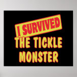 I SURVIVED THE TICKLE MONSTER POSTERS