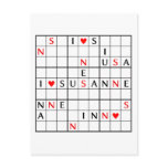 I♥SUSANNE postcards