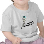 I Swam Fastest t-shirts