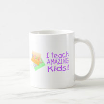 I Teach Amazing Kids (Numbers) Mugs