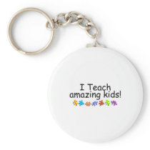 I Teach Amazing Kids (PP) Keychain