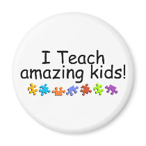 I Teach Amazing Kids (PP) Fridge Magnet