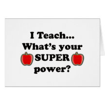 I teach card