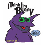 I Think I'm A Bunny - kids ringer t-shirt