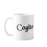 I think, therefore I am. mugs