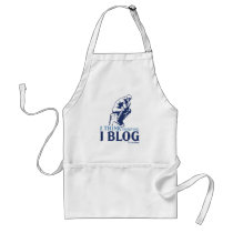 I Think, Therefore I Blog Apron
