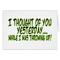 I Thought Of You Card