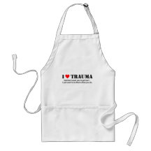 I ♥ Trauma Apron