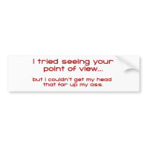 I Tried Seeing Your Point Of View - But I Couldn't