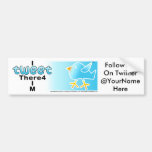 I TWEET There4 I M - Customisable Bumper Sticker
