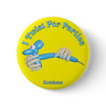 I Twist for Parties Balloon Dog buttons