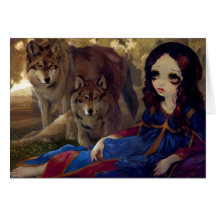 "I Vampiri:  I Lupi" Greeting Card