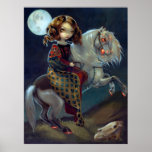 I Vampiri: Notte a Cavalla ART PRINT Vampire Horse