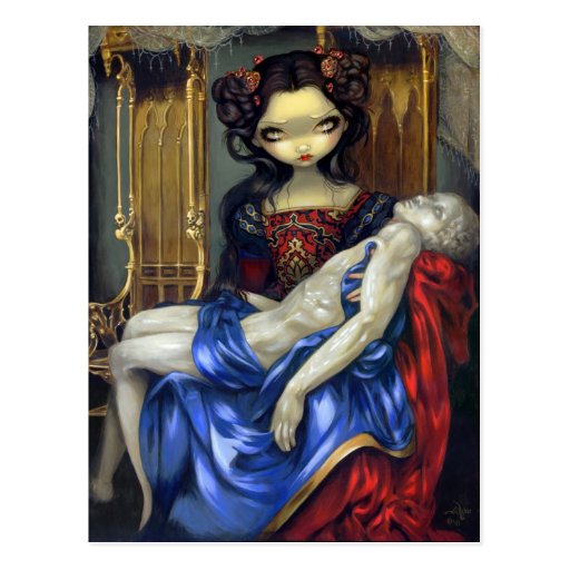"I Vampiri:  Pietà" Postcard