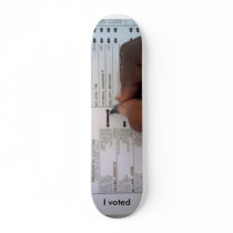 I voted Obama Custom Skateboard