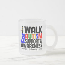 I Walk For Autism Awareness Coffee Mug