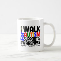 I Walk For Autism Awareness Coffee Mug
