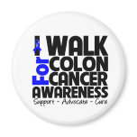 I Walk For Colon Cancer Awareness magnets