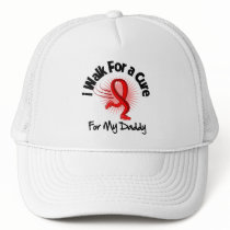 I Walk For My Daddy - Heart Disease Mesh Hat