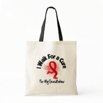 I Walk For My Grandfather - Heart Disease Tote Bags