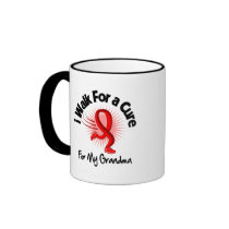I Walk For My Grandma - Heart Disease Mug