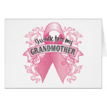 I Walk For My Grandmother Greeting Card