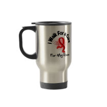 I Walk For My Hero - Heart Disease Mugs