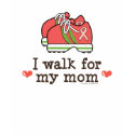 I Walk For My Mum Breast Cancer T shirt
