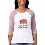 I Walk For My Niece Raglan T shirt