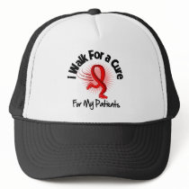 I Walk For My Patients - Heart Disease Trucker Hats
