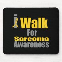 I Walk For Sarcoma Awareness Mousepad