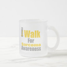 I Walk For Sarcoma Awareness Mugs