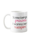 I Wanna Be A Vampire mug