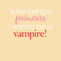 I Wanna Be A Vampire T-Shirt