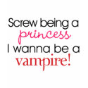 I Wanna Be A Vampire t-shirts