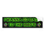 I wanna go back to the 1980's - Bumper sticker-2