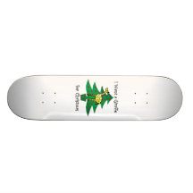 I want a giraffe for christmas skateboard decks
