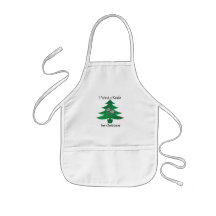 I want a koala for christmas aprons
