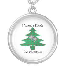 I want a koala for christmas pendant
