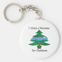 I want a manatee for christmas keychains